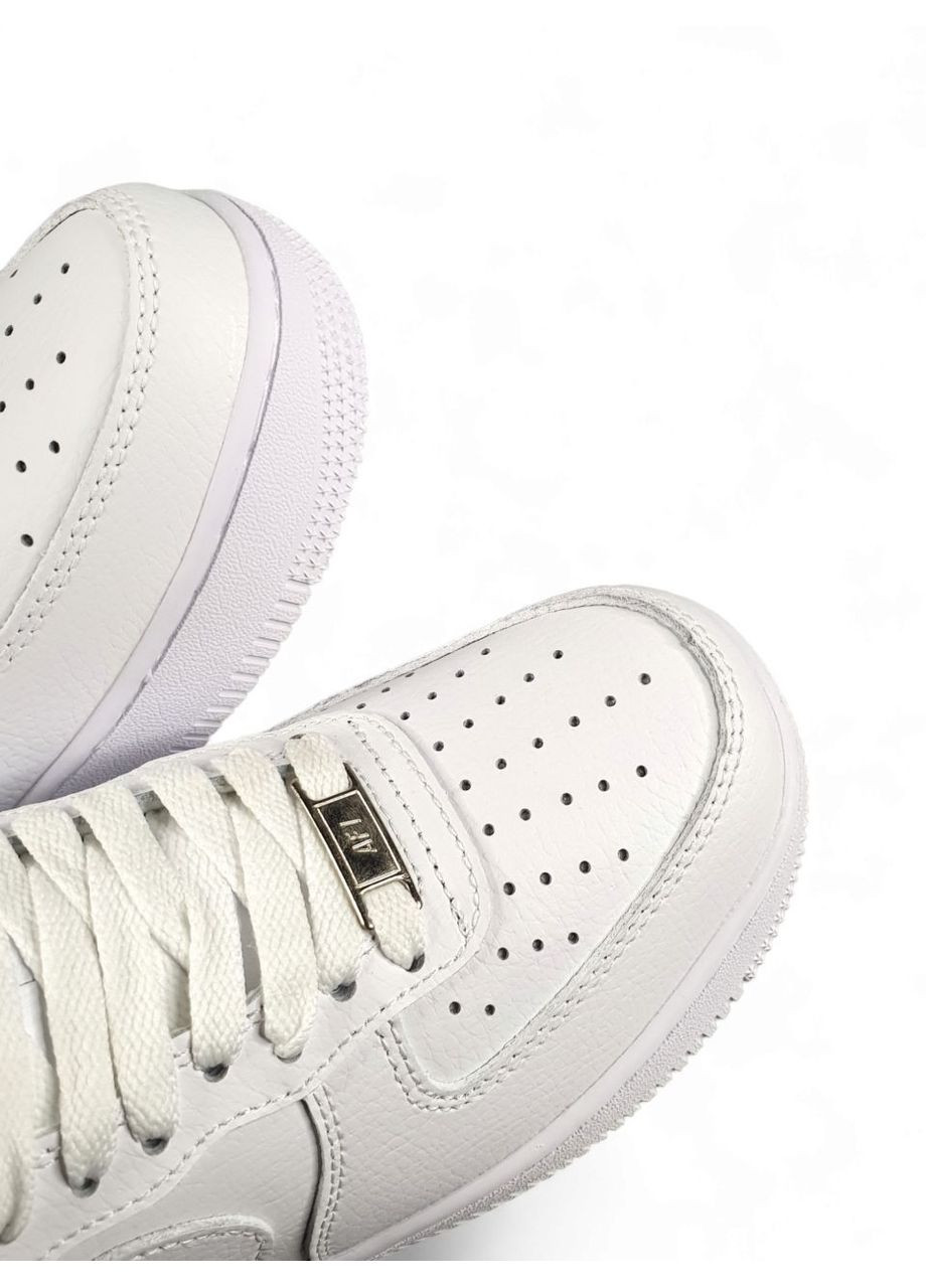 Білі всесезонні кросівки nike whiite low No Brand Air Force 1 classic