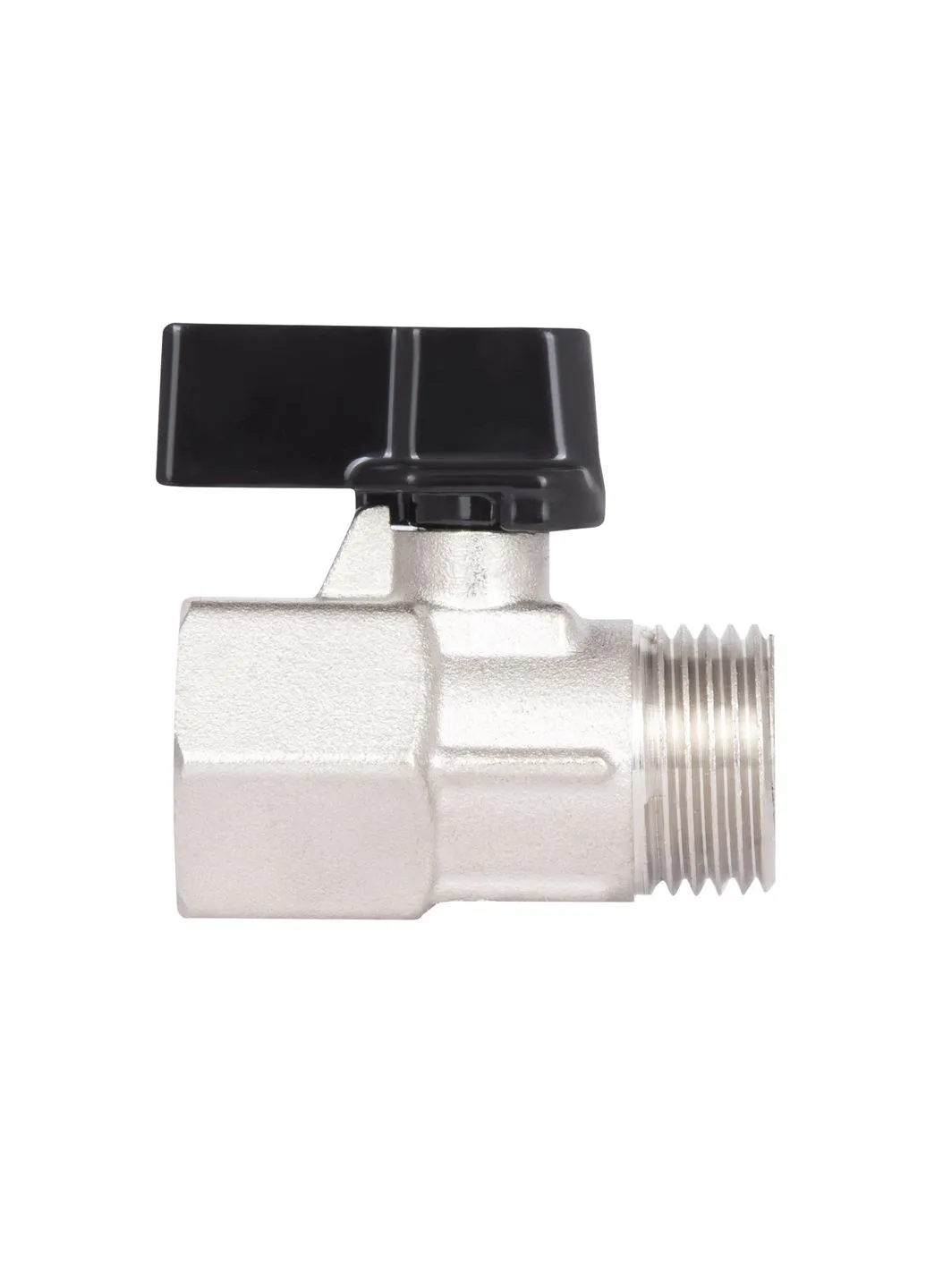 Кран шаровой "мини" Forte 1/2" ВНР SF266W15 Thermo Alliance (400362890)