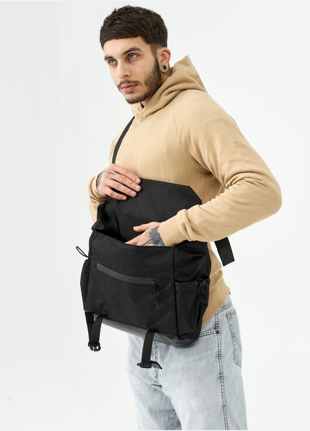 Сумка Dart для ноутбука чорна Sambag (325403382)