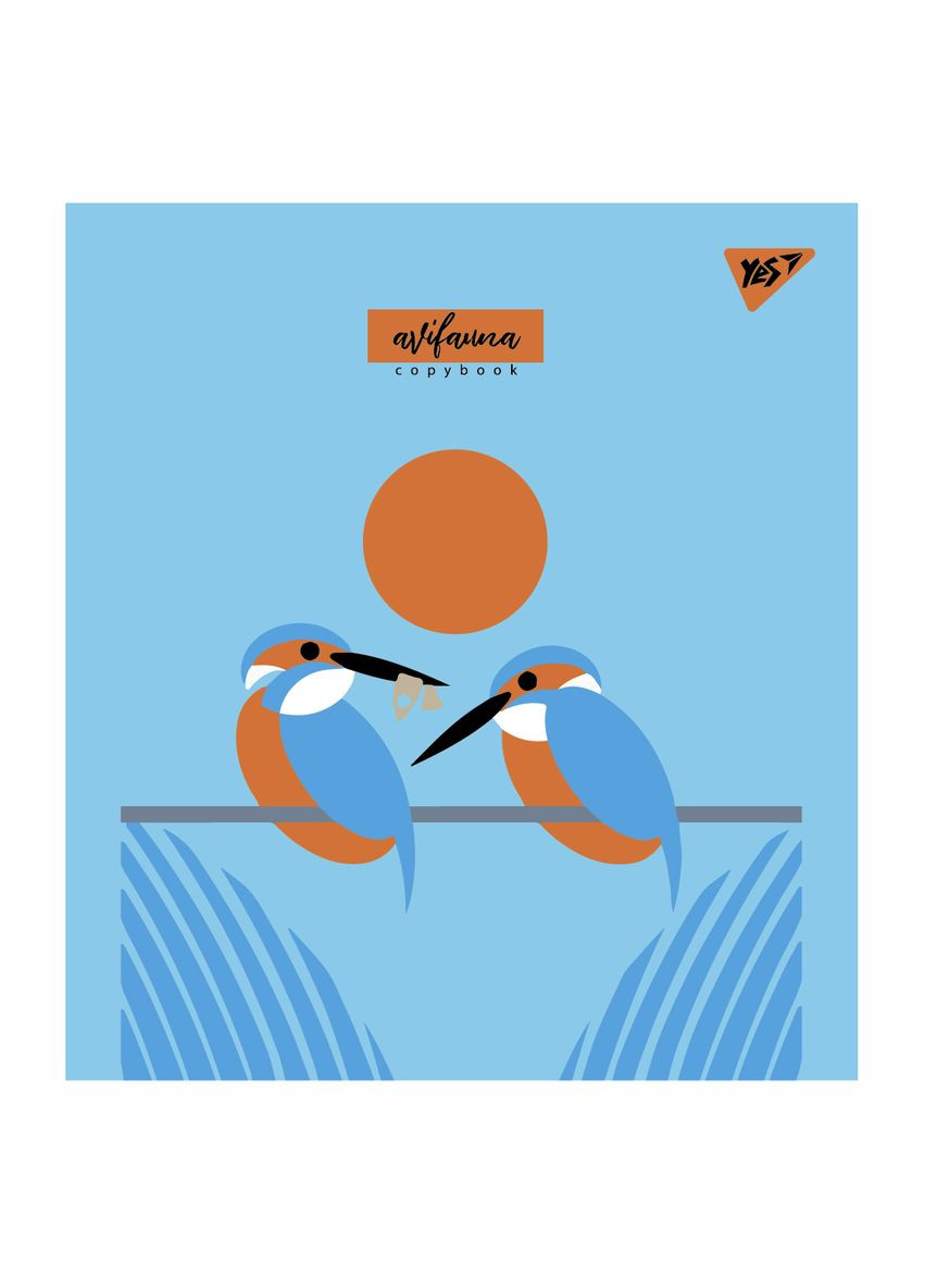 Набор тетрадей Avifauna А5 в линейку 12 листов 10 шт. () Yes 766802 (337471013)