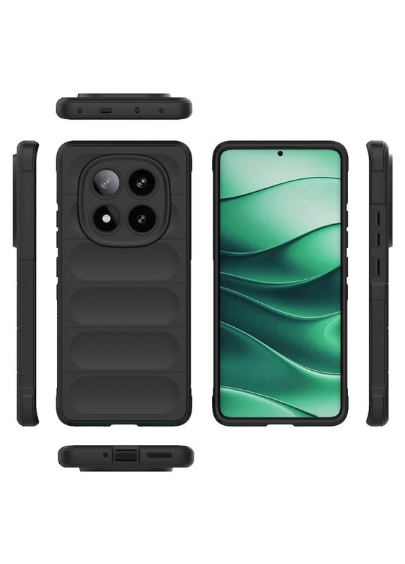 Чехол для смартфона Cosmic для Xiaomi Redmi Note 14 Pro Plus 5G (MagicShXiNo14p+Black) No Brand Magic Shield (372842282)