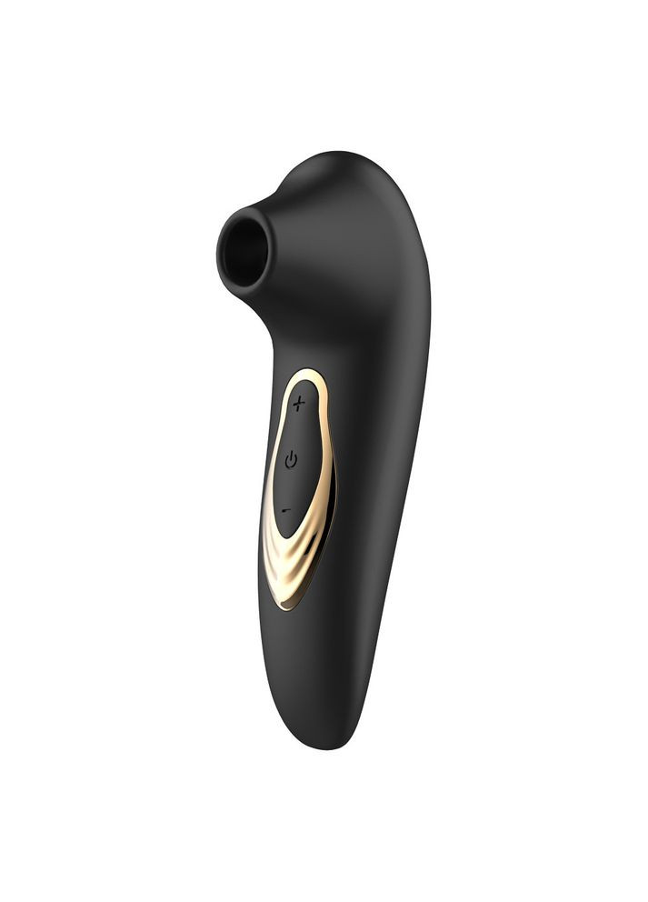 Вакуумний кліторальний вібратор зтимулятор USB чорний колір Satisfyer (373029435)