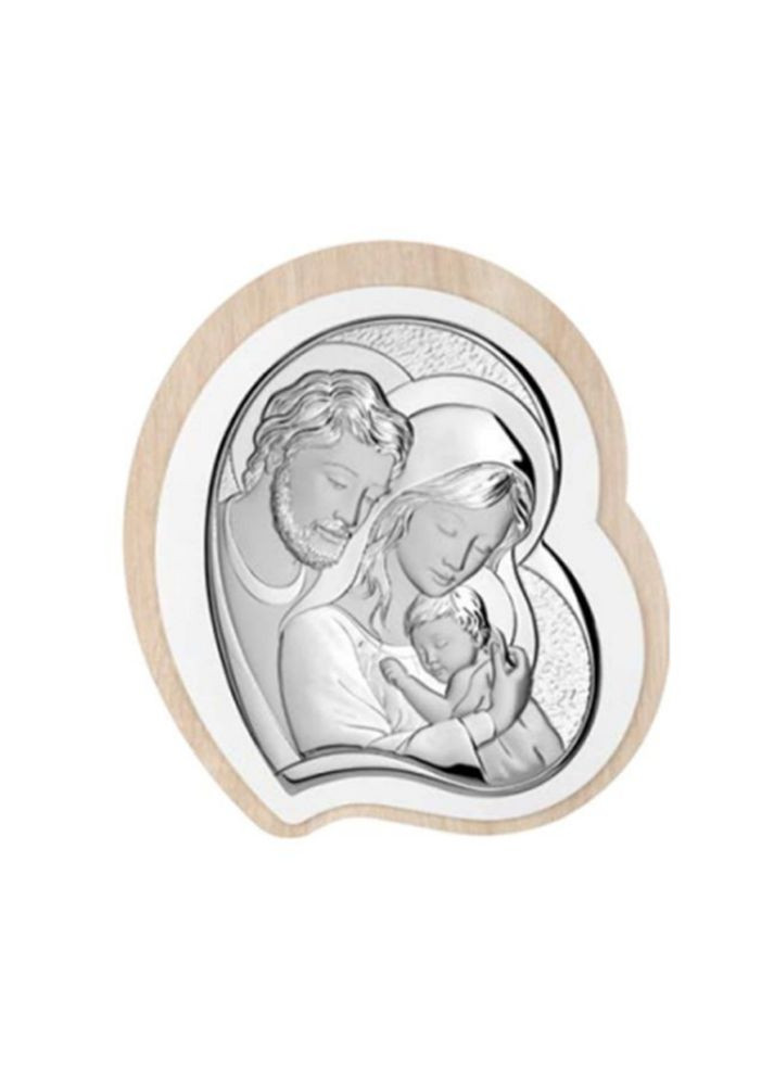 Срібна ікона Свята родина (15,5 х 17,5 см) AE1100/2S Atelier (337363612)