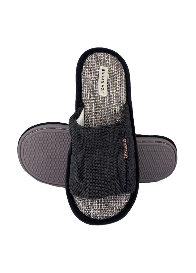 Серые тапочки домашние мужские открытые серые 10244-3 Jomix