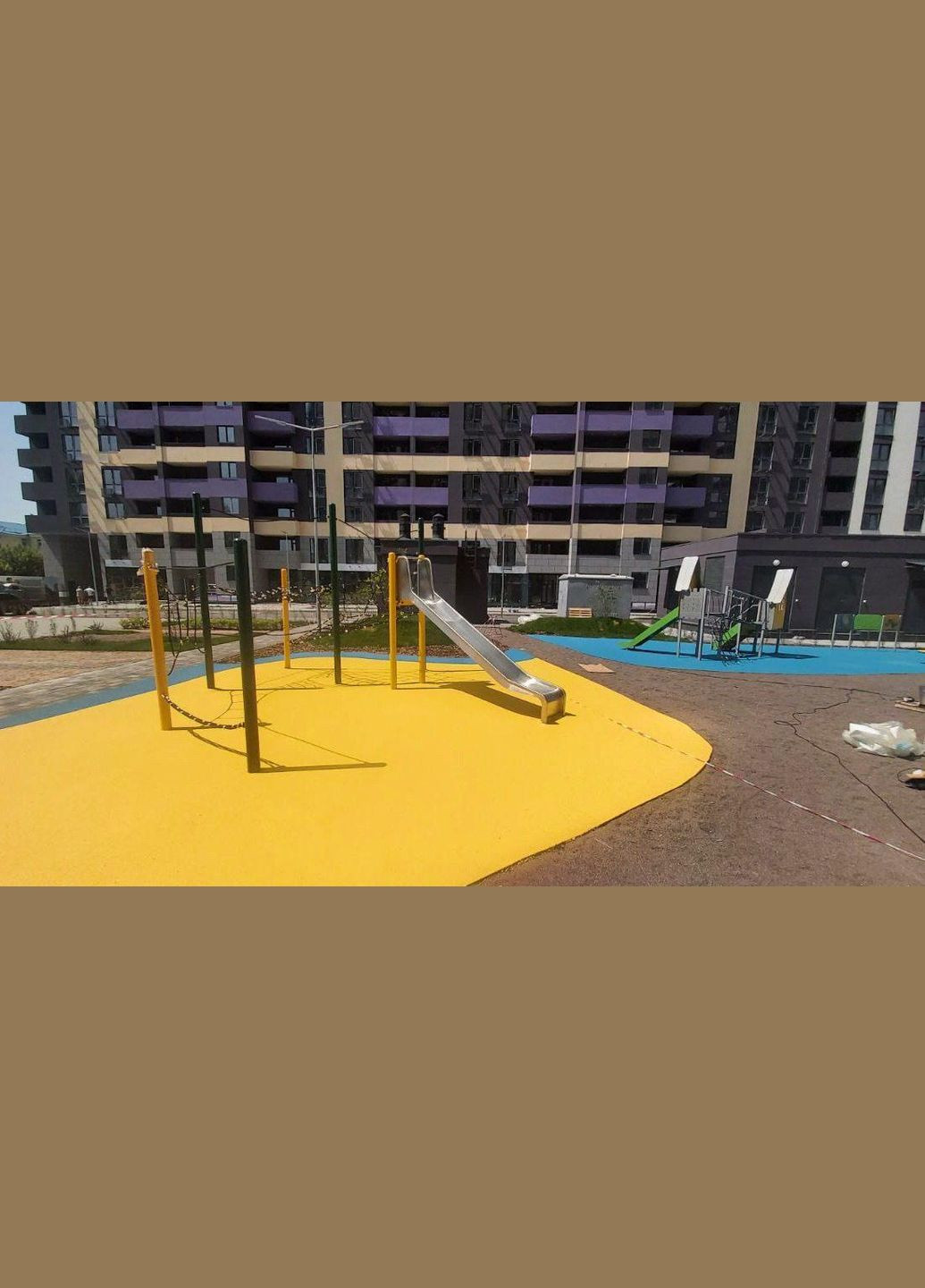 Горка спуск открытая из нержавеющей стали 2 мм c высокими бортами Urban (346531955)