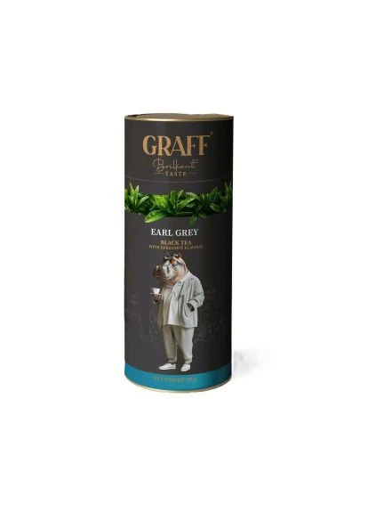 Чай Earl Grey Чорний Байховий 80 г (4820279610849) Graff (395930399)