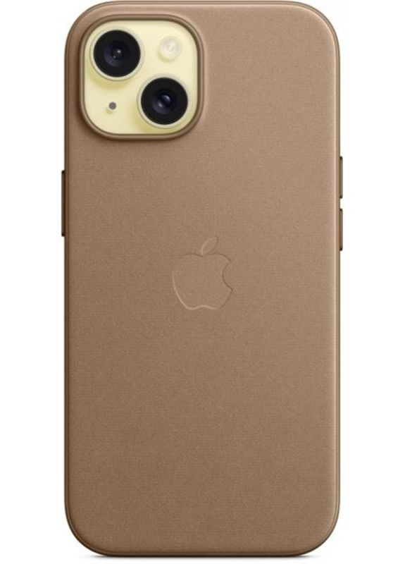 Чехол-накладка FineWoven Case with MagSafe для iPhone 15 Taupe (MT3C3) Apple (370618754)