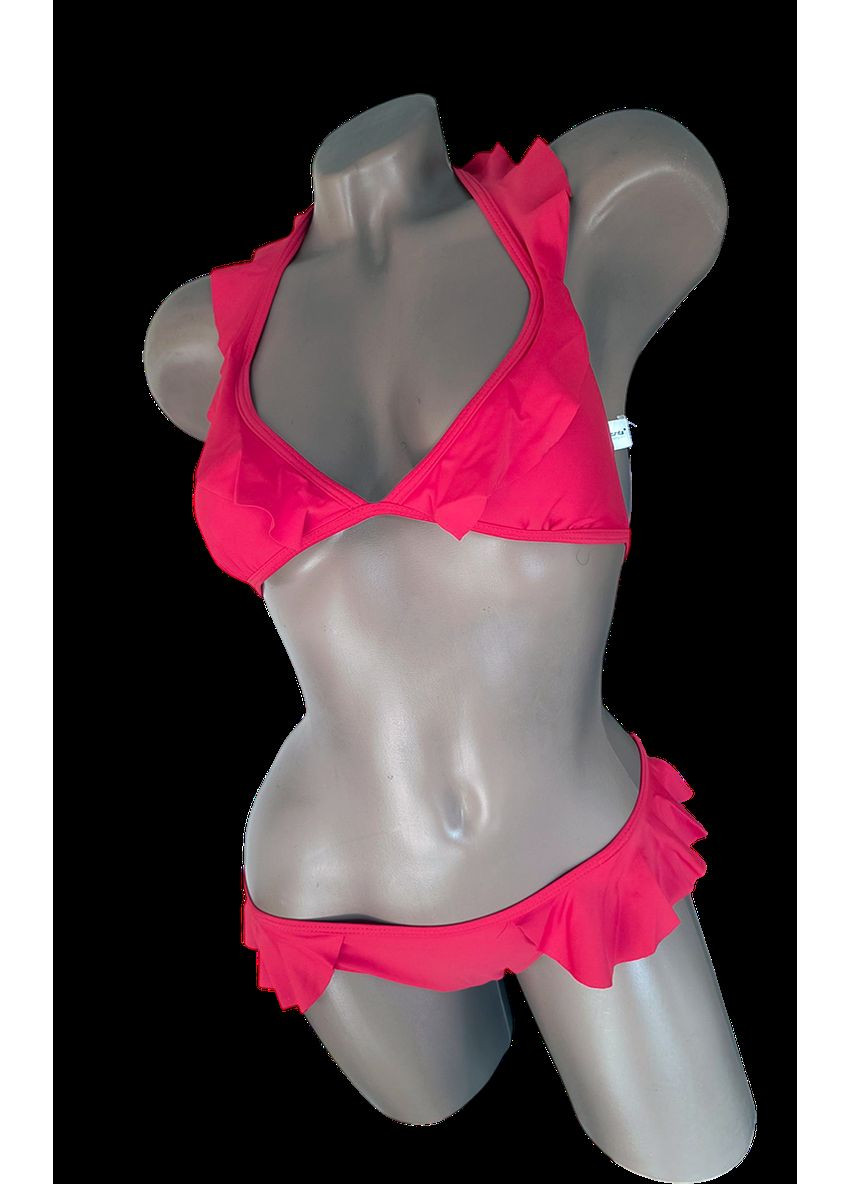 Яскраво-червоний літній купальник підлітковий роздільний терес бікіні, роздільний Teres