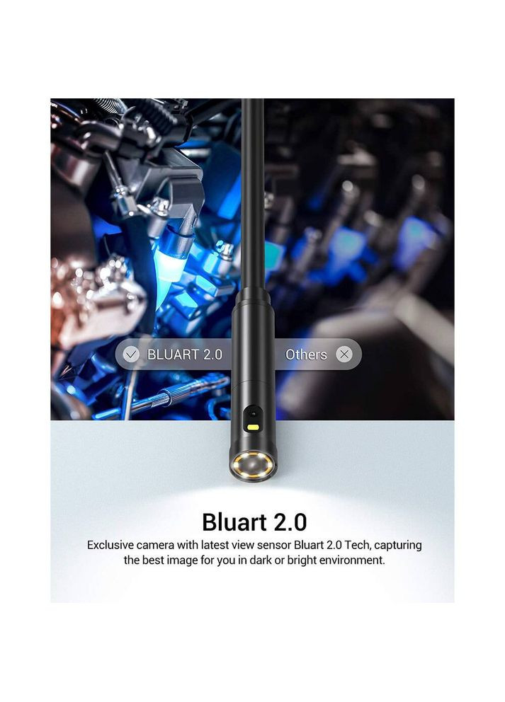 Відеоендоскоп DS450 2Mp 4.5 "(2 об'єктива) (927) DEPSTECH (333832079)