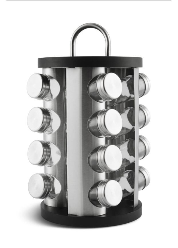 Спецівниця на підставці 17 предметів 17х18х18 см EB-4027/ Набір для спецій Edenberg (335835124)