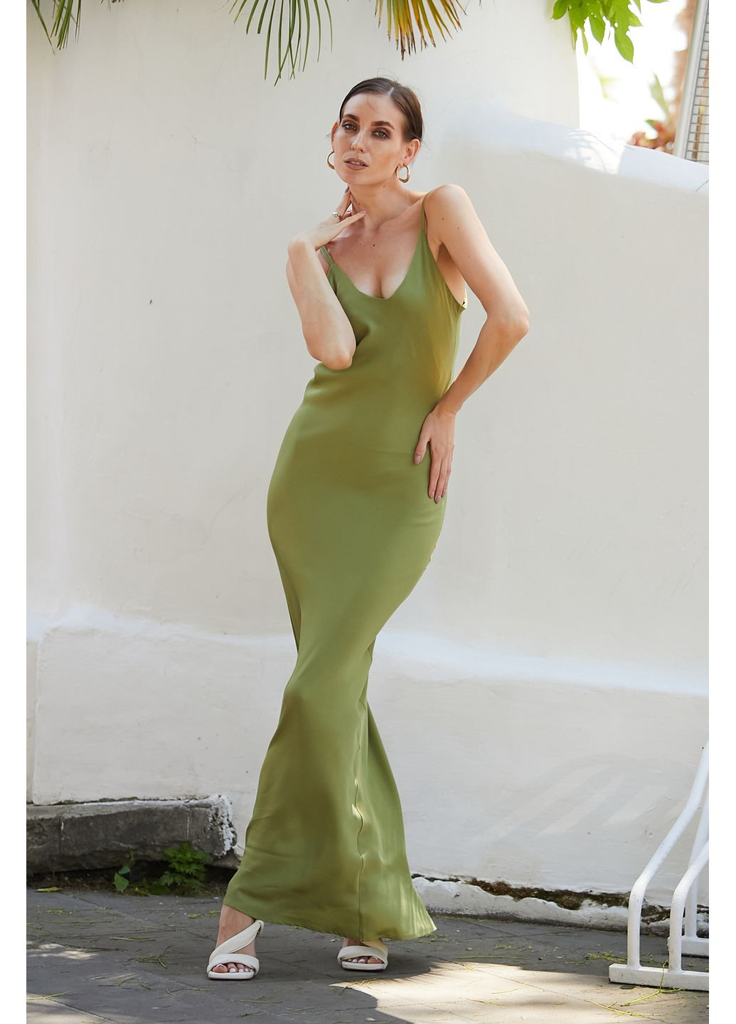 Платье - комбинация шелковая с хлопком Olivia Forly (259815175)