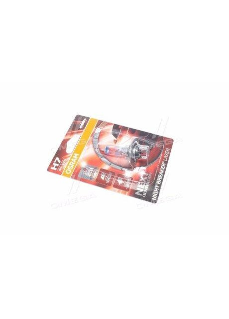 Лампа фарна H7 12V 55W PX26d NIGHT BREAKER® LASER next generation (1 шт) blister (вир-во ) Osram (361942562)