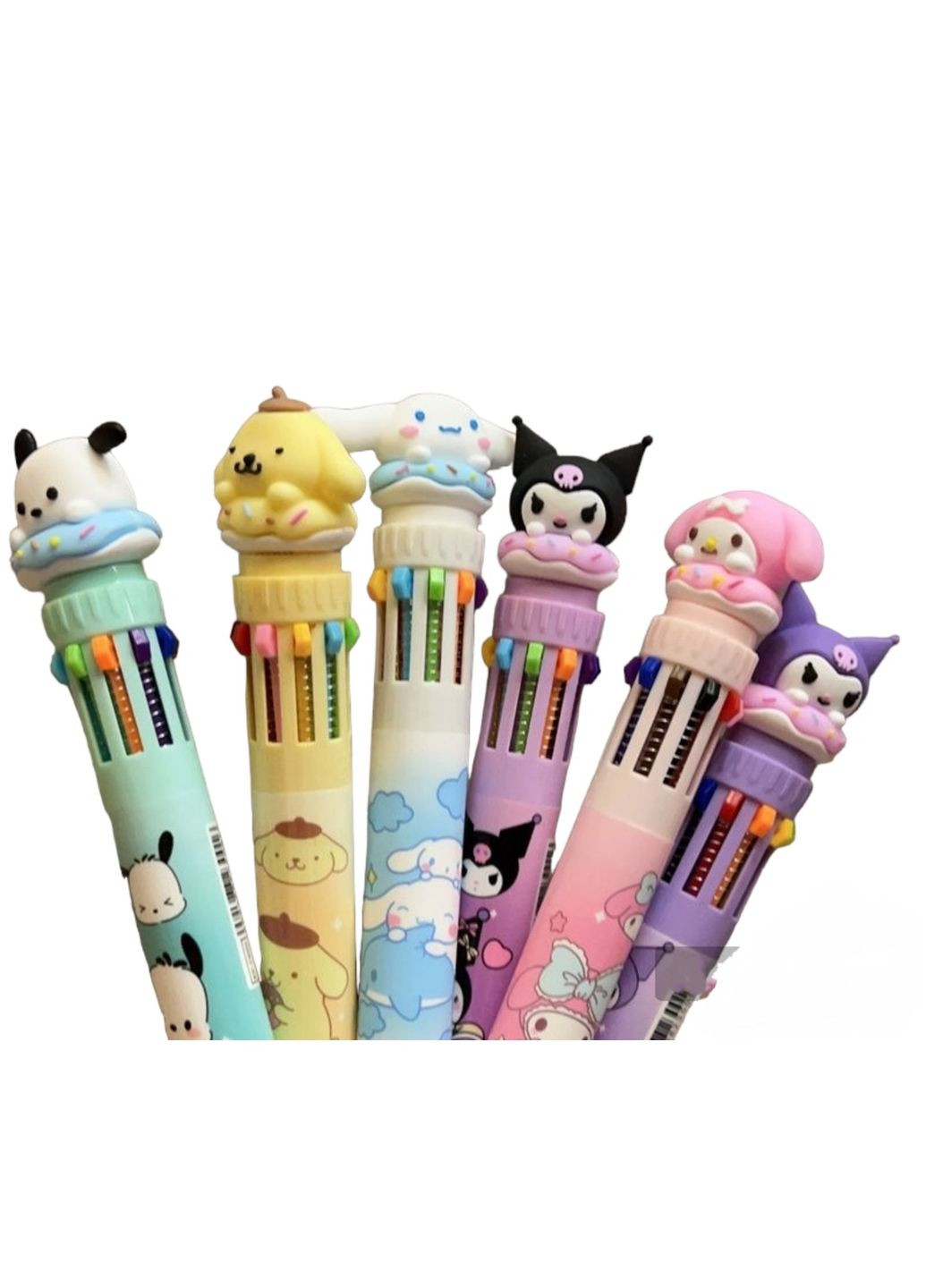 Куромі Санріо Kuromi Sanrio ручка кулькова ручка з малюнком аніме, іграшка в подарунок голубий NECA (280258064)