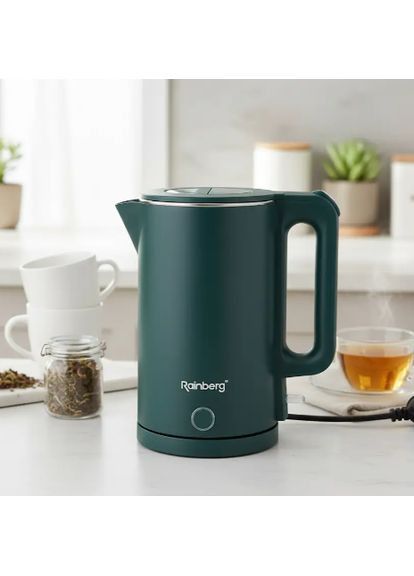 Електрочайник RB-2245 зелений 2 л 2000 Вт Rainberg (368904416)