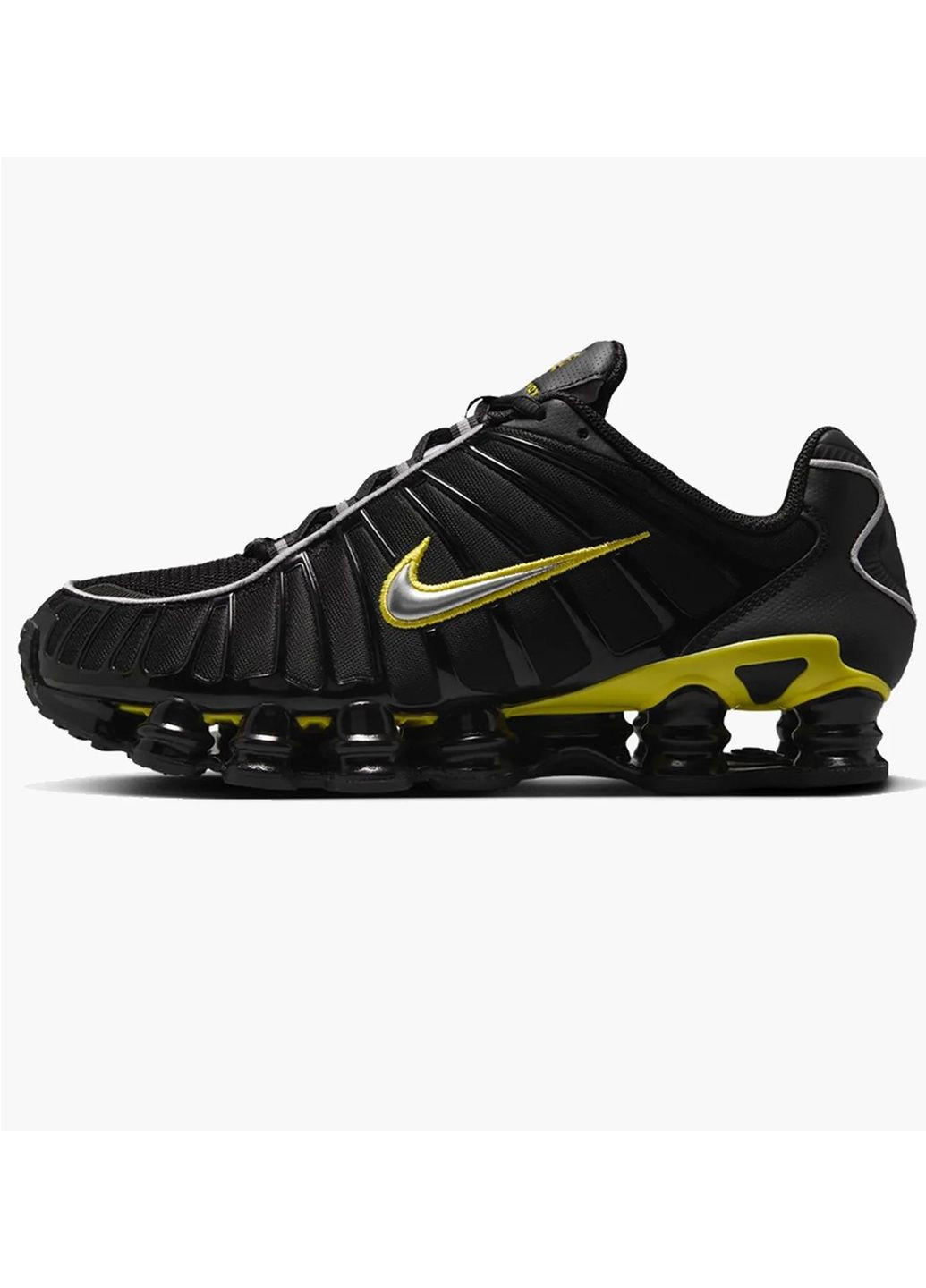 Чорні кросівки чоловічі shox tl black cn0151-002 Nike