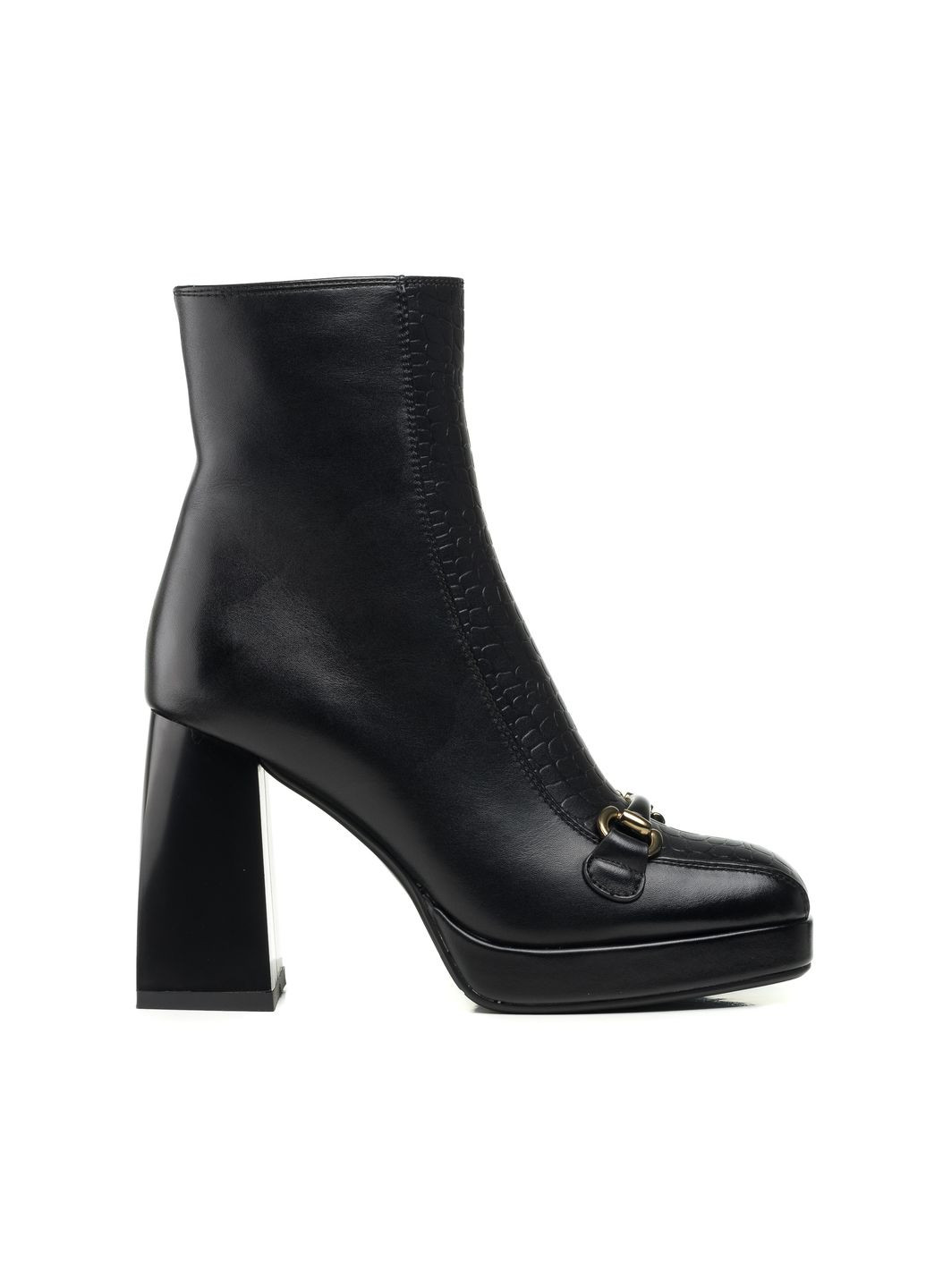 Черные ботильоны (1610б) STEFANIYA