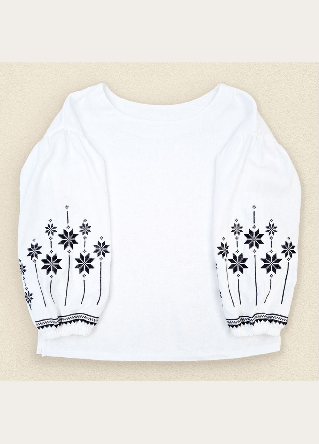 dexter's біла вишиванка для дівчинки з довгим рукавом білий білий