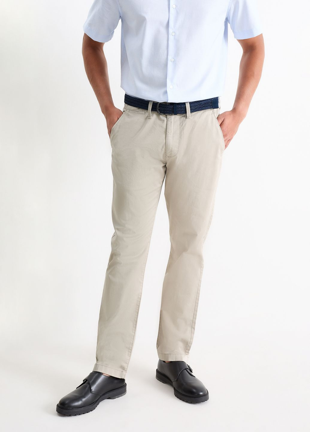 Штани чино з ременем C&A (345085147)