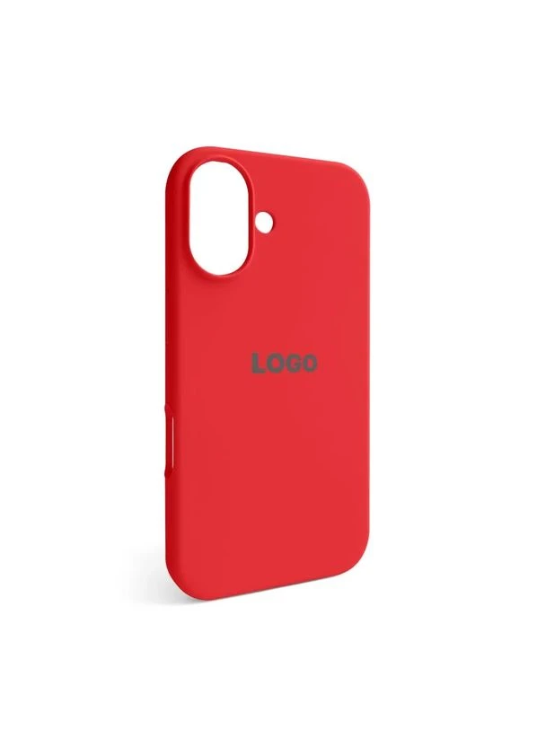 Силиконовый чехол для Apple iPhone красный No Brand 16 (393485697)