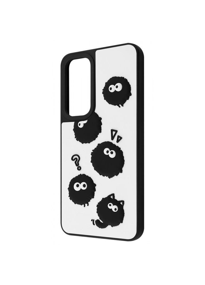 Чохол Doodle Case для Samsung Galaxy A35 Black Fluffy Wave (336380437)