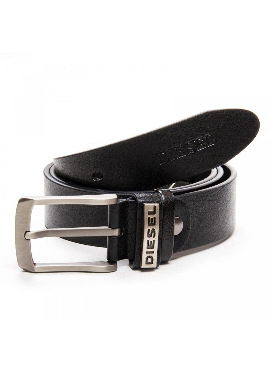 Мужской кожаный ремень DS-PR1071 black Podium (333300058)