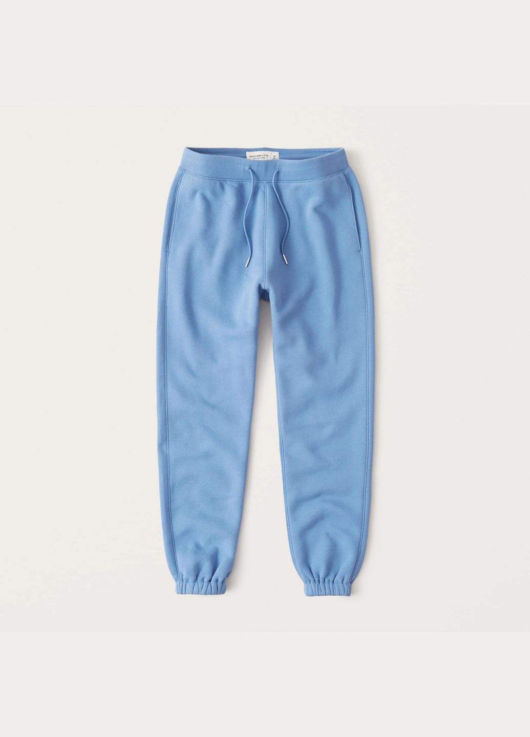 Голубые демисезонные брюки Abercrombie & Fitch