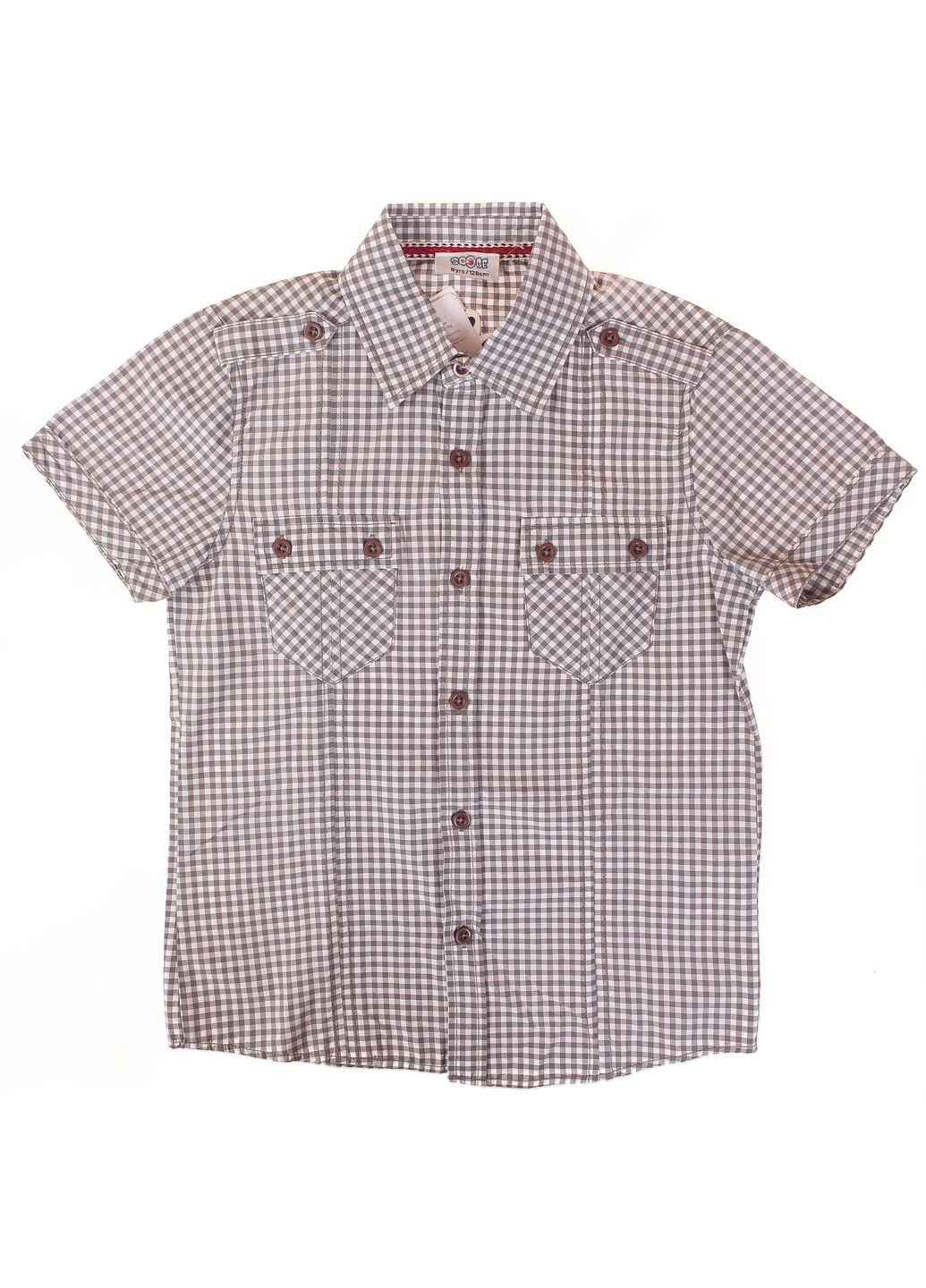 Серая рубашка Soobe