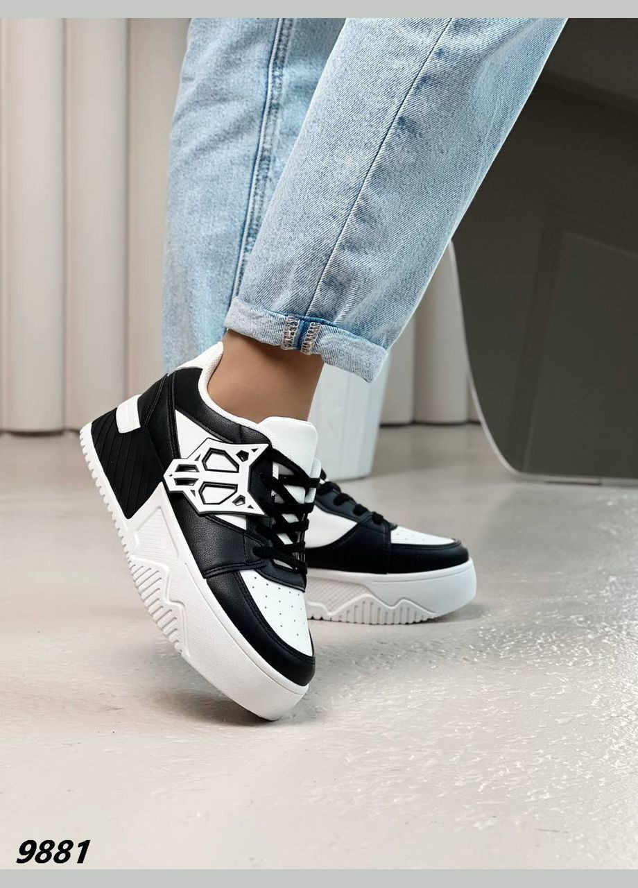 Кроссовки Vakko чёрно-белые (316034447)