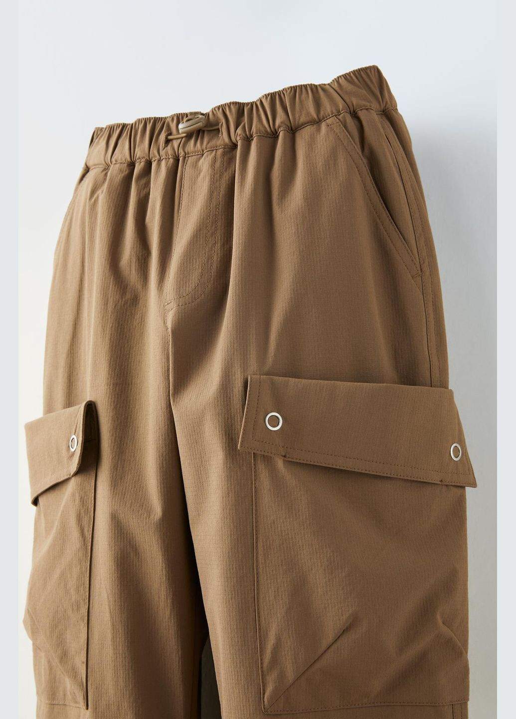 Коричневые брюки Zara