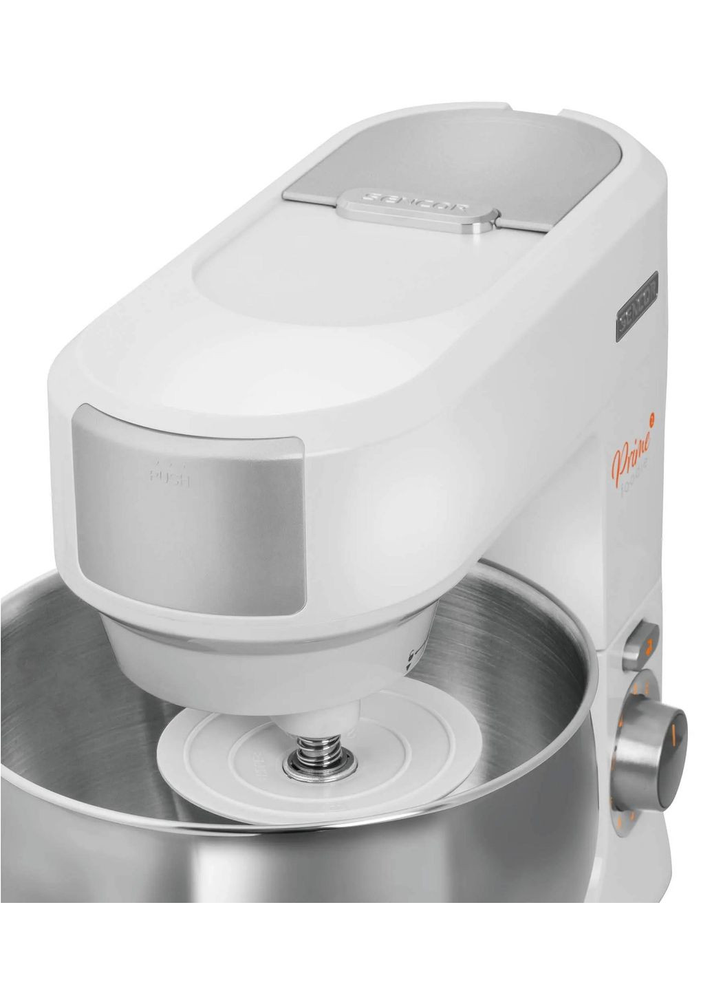 Кухонная машина 1000Вт, чаша-металл, корпус-пластик, насадок-12, белый Sencor (342113953)