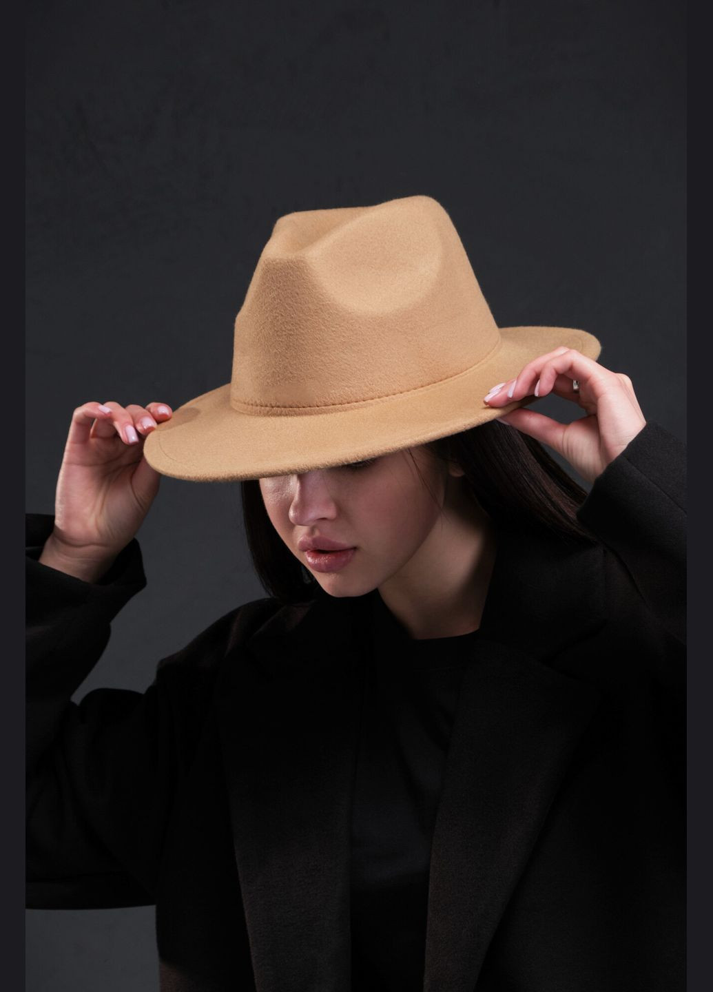 Капелюх Fedora Beige Woman Without (285795046)