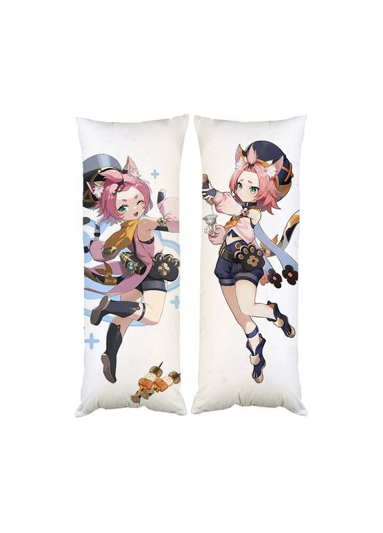 Дакимакура подушка Диона Геншин импакт Genshin Impact двухсторонняя 40х100 см (dk0060) No Brand (327004239)
