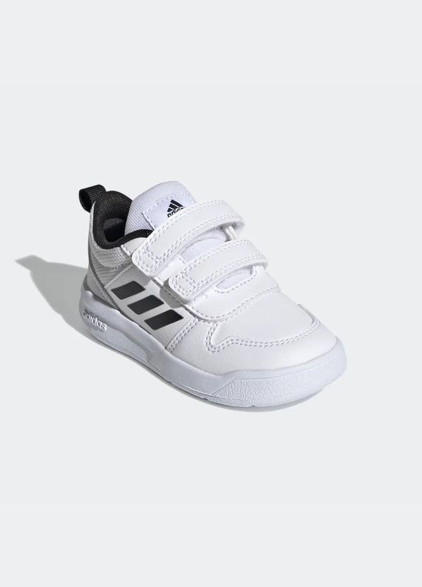 Білі всесезон кросівки kids tensaur white/black/white р.6.5/23/14.5см adidas