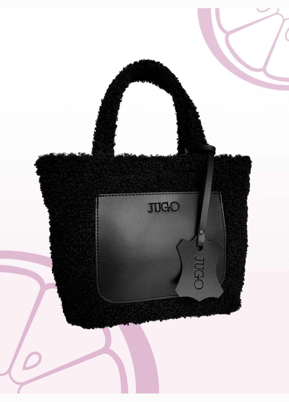 Жіноча хутряна сумка-шопер на зиму JUGO Rami 1 (322221520)