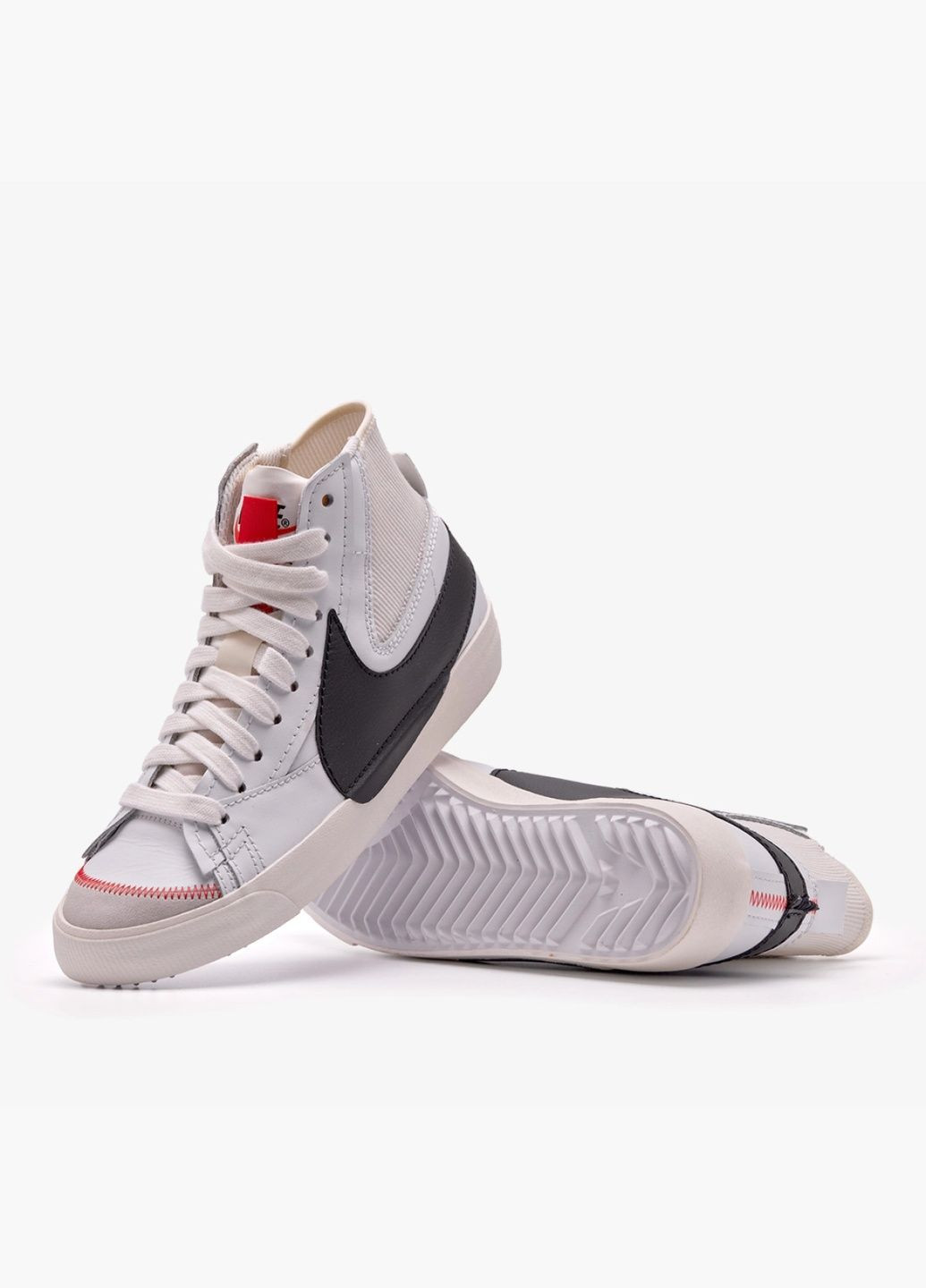 Білі Осінні кросівки чоловічі blazer mid '77 jumbo m white dd3111-100 Nike