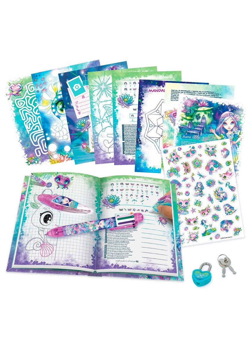 Великий набір із щоденником для секретів Мрії Ненуфії Nebulous Stars (364193925)