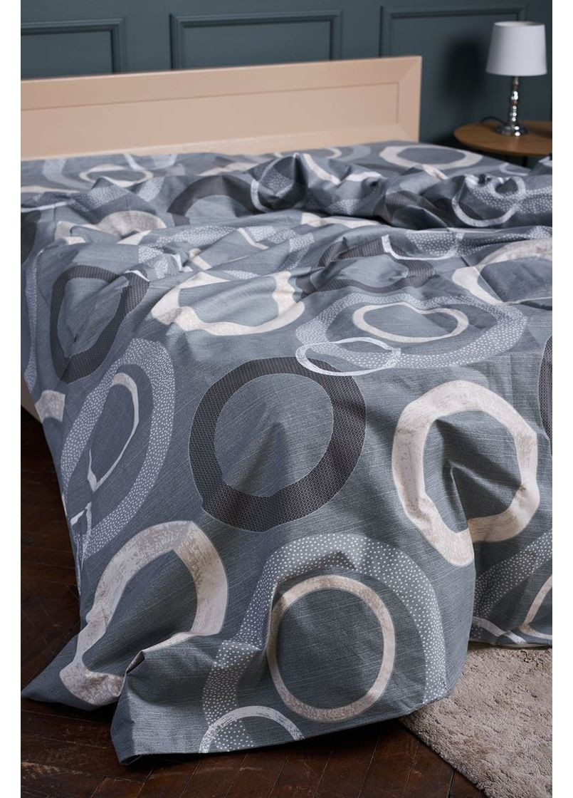 Комплект постільної білизни простирадло на гумці Двоспальний (10-117-30 23) Family Linens (366823502)