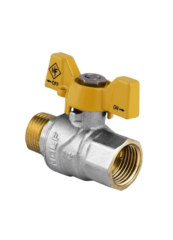 Кран шаровый 1/2" ГШМ ГАЗ (NF.722) (NF2951) NOLF (322003961)