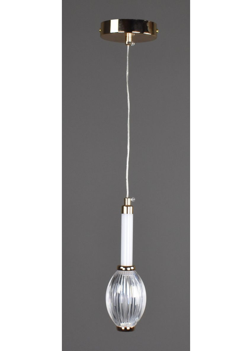 Люстра світлодіодна підвісна LED світильник для квартири на стелю лед 28258 Золото 26-130х10х10 см. Sunnysky (365680481)