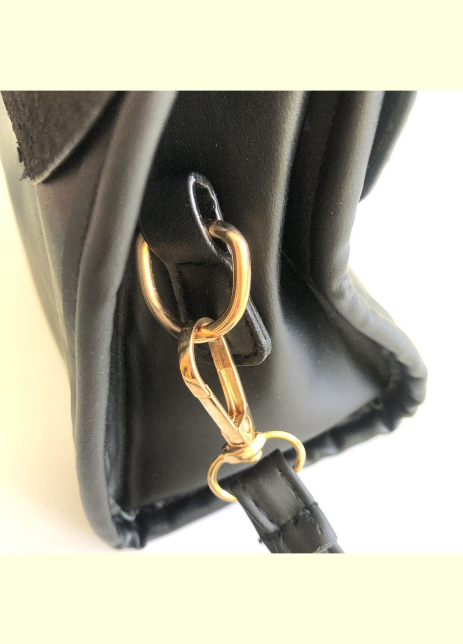 Стильна маленька жіноча сумочка сумка чорний (9-39) No Brand (311600607)