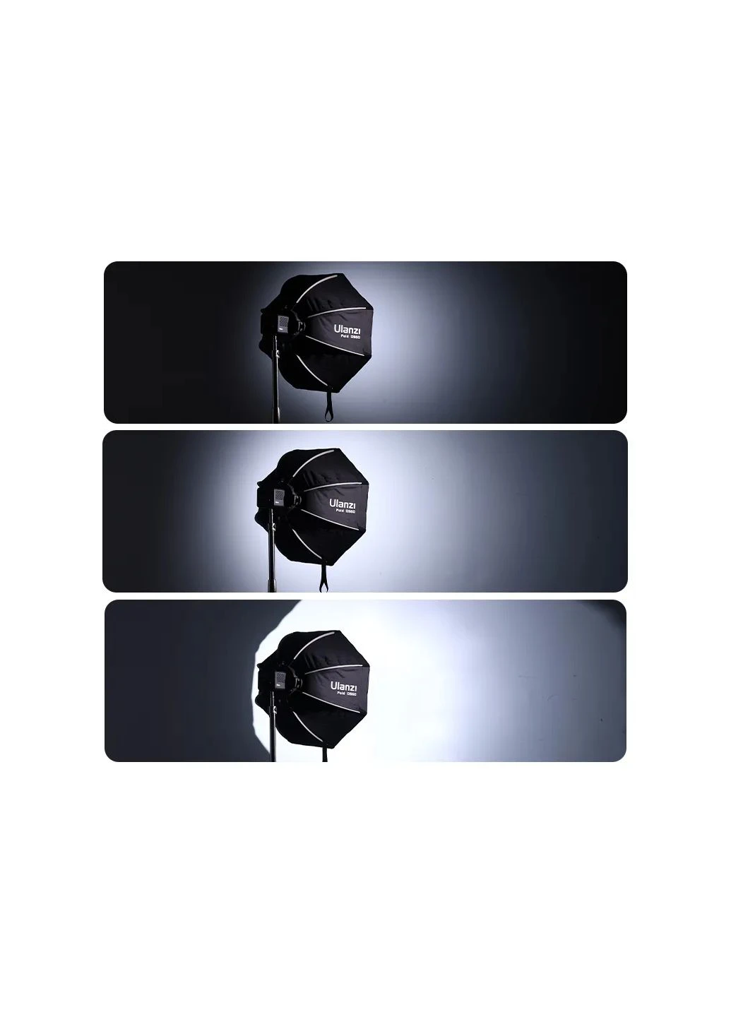 Софтбокс 40cm Octagonal Softbox with Mini Bowens Mount and Grid (L066 LAS002) Ulanzi 40cm LAS002 (400478163)