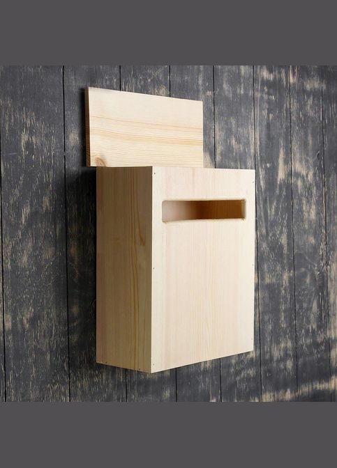 Почтовый ящик из дерева Волга 35 бланже (ПЧТ-350101) No Brand (328960601)