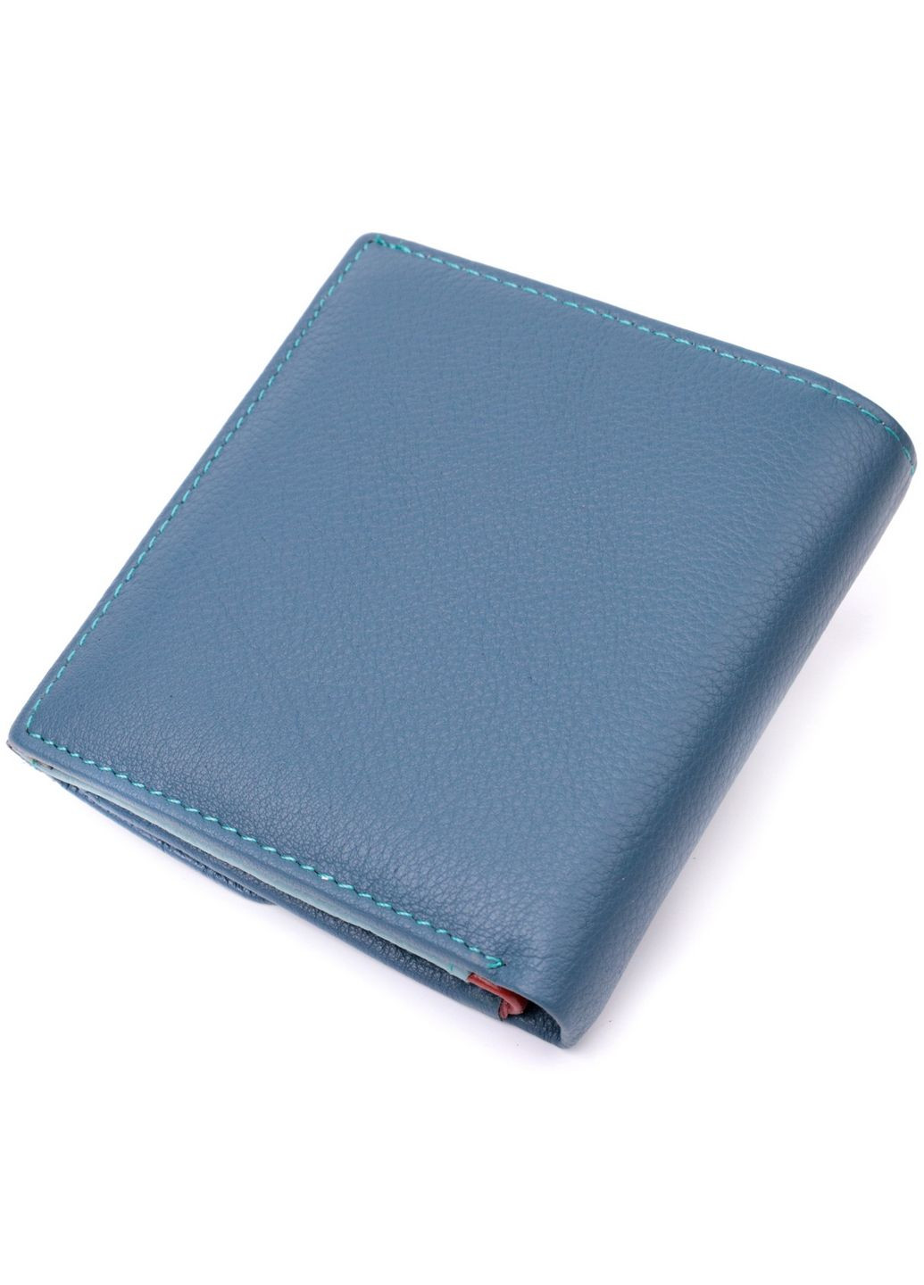 Жіночий шкіряний гаманець 10,5х10х1,5 см st leather (288046838)