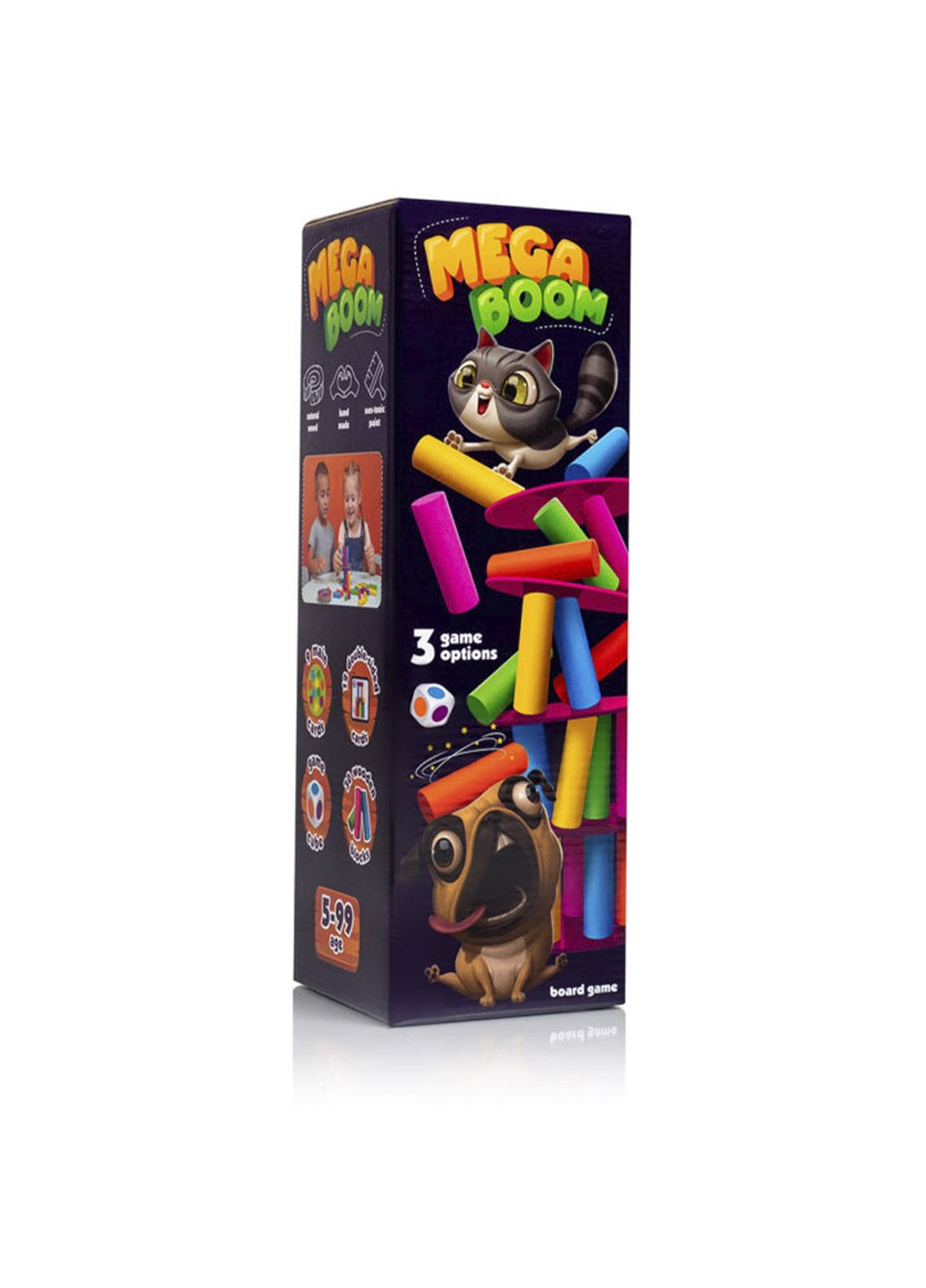 Игра настольная - "Meга бум" цвет разноцветный CB-00260290 Vladi toys (314888825)