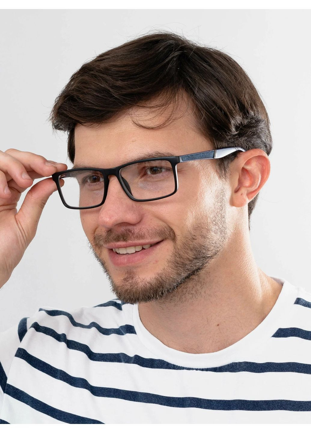 Чоловічі пластикові окуляри для корекції зору +3.50 с захистом від гаджетів Ralph (369768858)