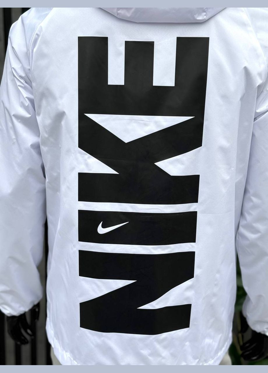 Біла демісезонна вітровка No Brand