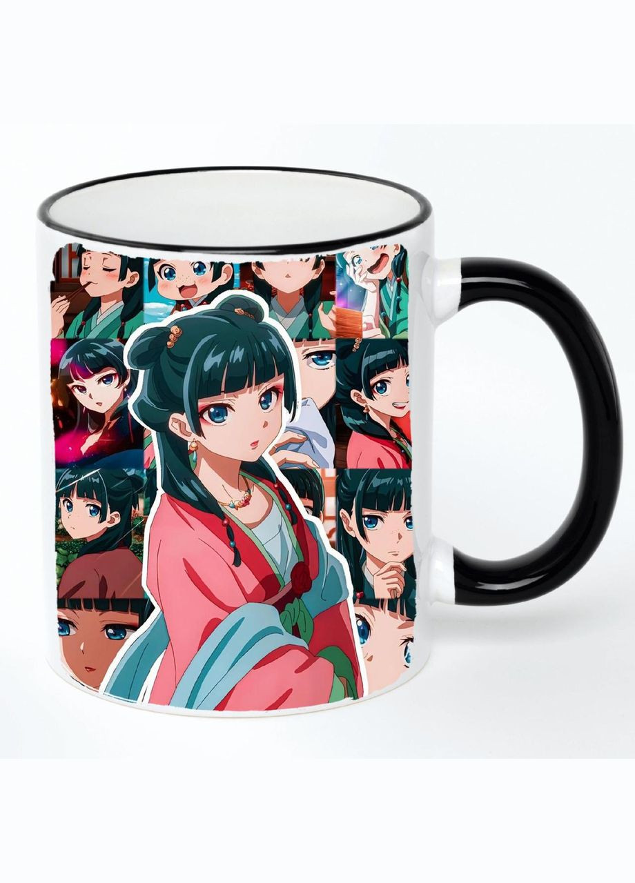 Чашка Монолог фармацефта Аніме #002 (кухоль, кружка) Біла з чорною ручкою 330 мл No Brand (322716641)