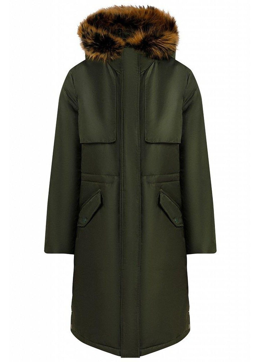 Зелений зимній Пуховик Finn Flare