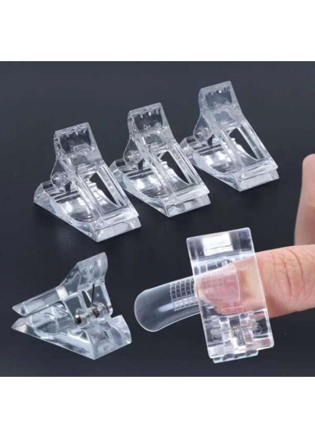 Пластиковый зажим для верхних форм MagicNail (292734257)