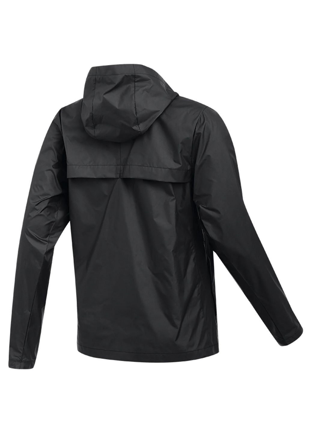 Чорна вітровка чоловіча sf acd25 rain jkt black Nike